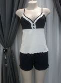 pijama short e regata